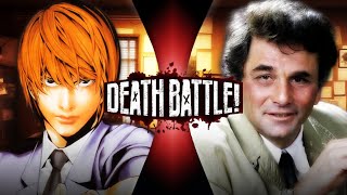 Fan Made Death Battle TrailerLight Yagami vs Columbo Death Note vs [upl. by Rosol]