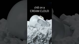 Chill on a CREAM CLOUD ☁️ ASMR shorts [upl. by Latsirhc684]