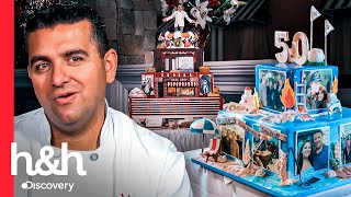 ¡Increíbles pasteles de cumpleaños para el staff de Carlos Bakery  Cake Boss  Discovery HampH [upl. by Trudey991]