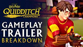 First Official Look at GAMEPLAY for Harry Potter Quidditch Champions [upl. by Eelsel]