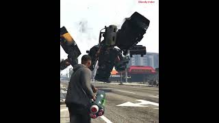 GTA 5 FRANKLIN BECOME FIRST PERSON HAVE MAGNET GUN PART 4 shorts gta5 [upl. by Isej]