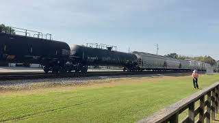 Railfanning at the Folkston funnel CSX manifest train [upl. by Babbie]