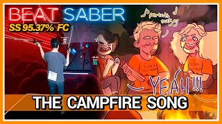 BEAT SABER  Campfire Song The Lightning Thief The Percy Jackson Musical [upl. by Aicila]