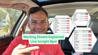 Driving Test Marking SheetLive [upl. by Leis413]