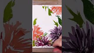 EASY Watercolor Greeting Cards for Beginners watercolorpainting [upl. by Kramnhoj]