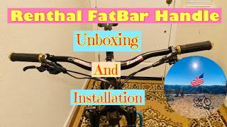 Renthal Fatbar Handle  Unboxing amp Installation [upl. by Biernat]