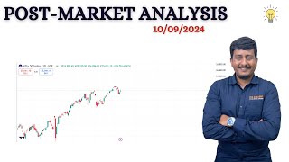 POST MARKET ANALYSIS 100924 sharemarket kannada tidiacademy postmarket [upl. by Eentirb]