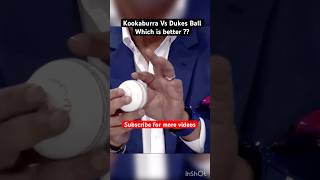 Kookaburra vs Dukes Ball  Which is better  kookaburra cricketball cricketshorts viralshorts [upl. by Gerhardt]