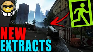 Where To Find All The New Streets Extracts  Escape from Tarkov Streets Extracts [upl. by Curr]