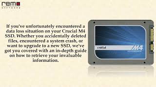 How to recover data from Crucial SSD [upl. by Doolittle]