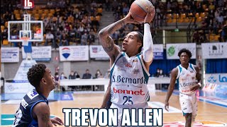 TREVON ALLEN  Basketball Highlights in Cremona 202324 [upl. by Engleman]