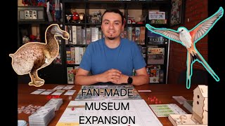 Wingspan Museum FanMade Expansion  How To Play [upl. by Gilmer643]