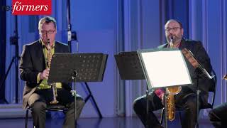 A Dvorak American quartet IV movement Habanera saxophone quartet [upl. by Elohcim]