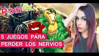 El Píxel 4K 5 JUEGOS para pERDER lOS nERVIOS D [upl. by Mossberg179]