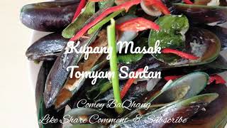 Cara Masak Kupang Tomyam Santan [upl. by Ennairod305]