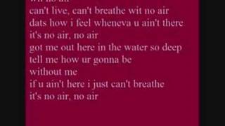 No air Jordin Sparksamp Chris Brownwith Lyrics [upl. by Telrahc]