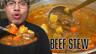 HEARTY BEEF STEW Recipe [upl. by Ahsratal]