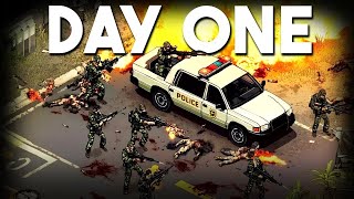 PROJECT ZOMBOID  DAY ONE MOD  PC ULTRAWIDE TWITCH LIVESTREAM HD [upl. by Sybille]