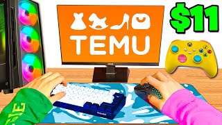 Buying The CHEAPEST Gaming Setup On TEMU [upl. by Booker]