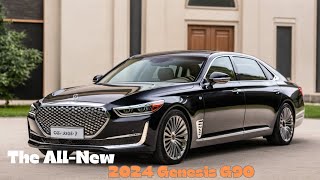 quotUnveiling Luxury Introducing the 2024 Genesis G90  A New Era of FullSize Sedan Elegancequot [upl. by Ytirev]