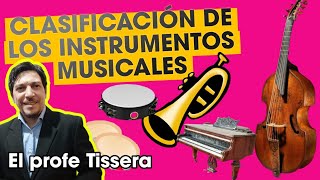 La clasificación de Los Instrumentos Musicales actualizada [upl. by Racklin]