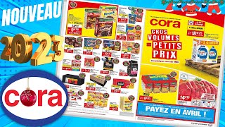 catalogue CORA du 20 janvier au 4 février 2023 ⚠️ Arrivage  FRANCE [upl. by Rekab]