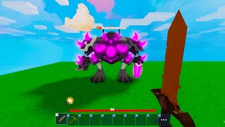 How to kill Void Tier 50 kit with 2 hits wooden sword Roblox Bedwars Glitch [upl. by Ahsinelg872]