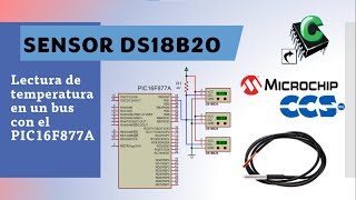 PIC en C Compiler Parte 3 Sensor DS18B20 [upl. by Edualc]