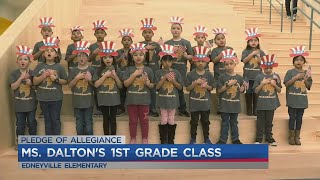 Mr Daltons 1st grade class at Edneyville Elementary [upl. by Dnamron691]