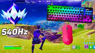 SteelSeries Apex Pro TKL ASMR 😴 Unreal Ranked 🏆 Satisfying Keyboard Fortnite 360 FPS 4K [upl. by Gelasias]