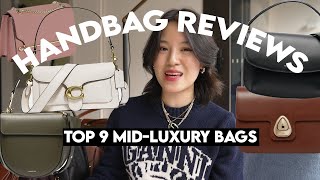 BEST MID RANGE LUXURY HANDBAGS 2023  Top 9 Small Handbags [upl. by Evered]