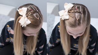 PEINADOS RÃPIDOS PARA NIÃ‘AS CON PELO CORTO EASY GIRLS HAIRSTYLES [upl. by Bonacci328]