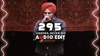 295  Sidhu moose wala edit audio No copyright audio edit 295 [upl. by Winthrop775]