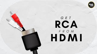 HDMI Audio Extractor RCA [upl. by Eiznekcm]