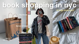 COZY NYC WINTER BOOKSTORE VLOG 💌 visiting the best bookstores in new york  HUGE haul [upl. by Are304]