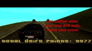 SAMP Advanced Drift Counter Plugin by GamerZ [upl. by Racso]