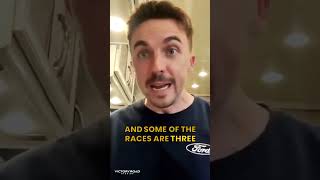 Frankie Muniz Talks Thrills and Intensity of Race Car Driving  frankiemuniz sports nascar [upl. by Sgninnej]