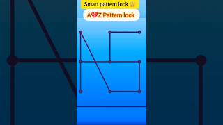 A💔Z smart pattern lock 🔐 screen Pattern lock down 🔐lockdown lock pattern patterns screen yt [upl. by Onitnelav]