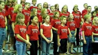 4th Grade Choir Concert Spring 2008Rhythm of Life [upl. by Elleynod245]