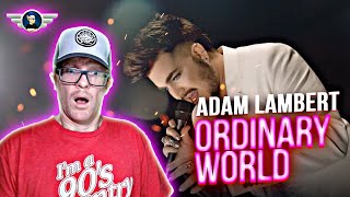 ADAM LAMBERT quotORDINARY WORLDquot REACTION VIDEO [upl. by Phylys]