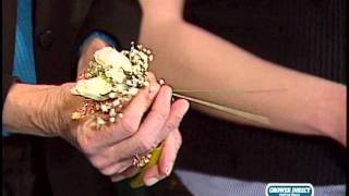 Learn how to professionally create a Traditional Wrist Corsage [upl. by Vivie]