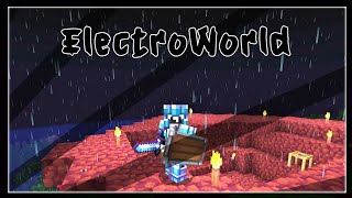 Isla del Nether en el Cielo   Ep 17 ElectroWorld Minecraft [upl. by Celie]