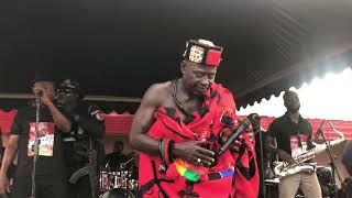 Amankye Dede performs with Abibrem band in his traditional wear [upl. by Evol]