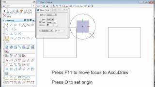 Tracking first point from a reference using origin in MicroStation [upl. by Alioz976]