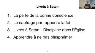 Prédication 03 11 2024 Livrés à Satan 1 Timothée 11820 Luc Tousignant [upl. by Sterne]