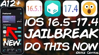 iOS 1651  174 A12 JAILBREAK DO THIS RIGHT NOW While Its Still Possible All Devices [upl. by Aiynot592]