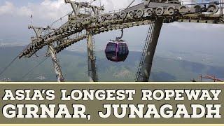 Girnar Ropeway  Girnar Mountain  Junagadh [upl. by Yeroc]