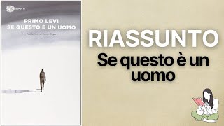 Riassunti Se questo è un uomo di Primo Levi 📖  TRAMA amp RECENSIONE ✅ [upl. by Bahr]