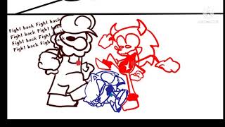 Vs Sonicexe x Marios Madness Comic Dub  Capture The Flag [upl. by Eelsnia]