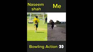 NASEEM SHAH BOWLING ACTION ANALYSIS viral cricket bowling action 2024 cricketlover as7army [upl. by Namzzaj371]